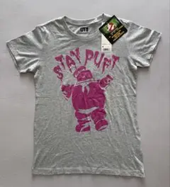 未使用　ゴーストバスターズ スタンパフTシャツ M グレー