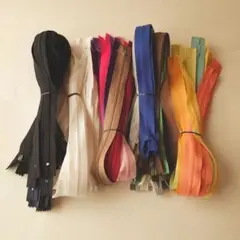 50cm ポリエステルファスナー 45本セット