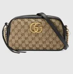 GUCCI GGマーモントスモールショルダーバッグ
