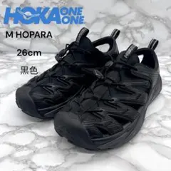 美品✨HOKA ONE ONE M HOPARA ホパラ 26.0㎝ ブラック