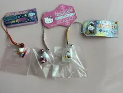 ハローキティ ストラップセット