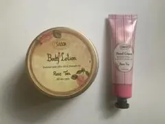 SABON ボディーローション ハンドクリーム ローズティー