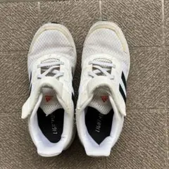adidas ホワイト/ブラック スニーカー20cm