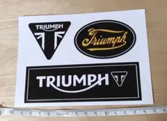 TRIUMPH トライアンフ ロゴステッカー 非売品