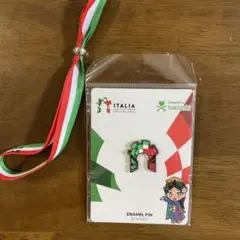 関西万博　イタリア館　ピンバッチ