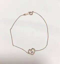 【4℃】ピンクゴールド ブレスレット