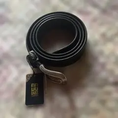 DAKS ブラック レザーベルト