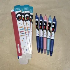 ピングー アクロボール ボールペン 黒 5本セット