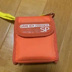 ゲームボーイアドバンスSP専用ポーチ　オレンジ　GBA SP
