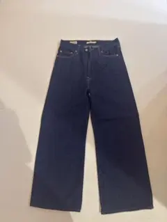 LEVI'S ストレートデニム W28 L30 ダークブルー
