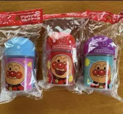 アサヒ飲料 アンパンマンマルチケース 3個 コキンちゃん だだんだん チーズ