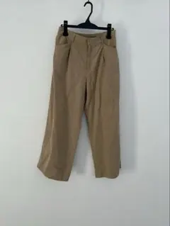 【美品】NON NO ベージュ ストレートパンツ