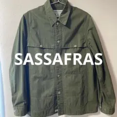美品 ササフラス SASSAFRAS ジャケット ガーデナー アウター シャツ