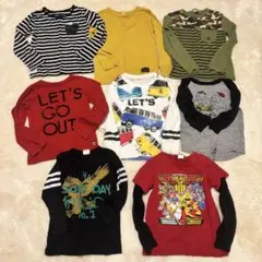 男の子　ロンT カットソー　トップス 120 まとめ売り　長袖