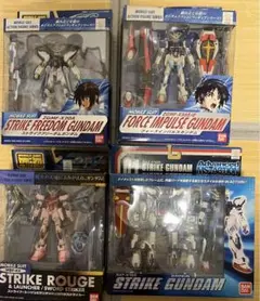 モビルスーツインアクションSEED　ストライクフリーダム　ガイアガンダム 2005年発売！ 1600円の激安SEED系アクションフィギュア