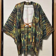 羽織　緑黄
