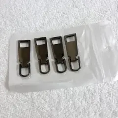 新品★ 4個入り ファスナー 交換用 ジャンパー プルタブ ファスナー 引き手