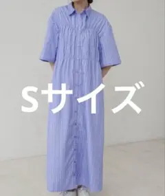 Bab ビスチェ風シャツワンピース