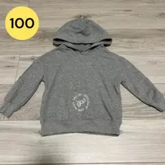 ベビーギャップ　パーカー　グレー　100サイズ　男の子
