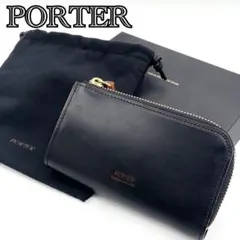 PORTER FILM キーケース イタリア革 ブラック 美品 箱付き