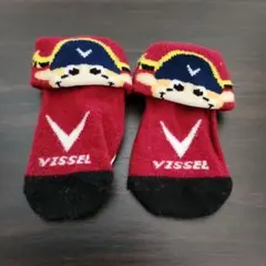 VISSSEL サッカーキャラクター ベビー靴下