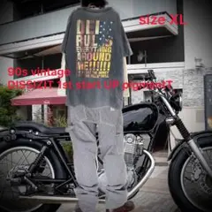 90s LAデザイナー限定DISSIZIT 1st start UPピグメントT