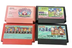 ファミコンカセット4個セット