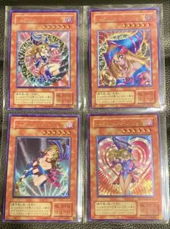 僅少⭐︎スリーブ+おまけ ブラックマジシャンガール 4枚 セクシーカードE