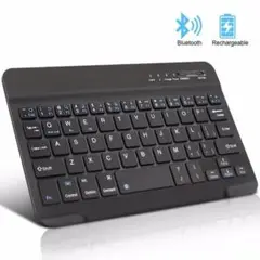 Bluetooth 10インチワイヤレスキーボード 無線 超薄型 小型 静音TH