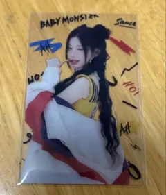 BABYMONSTER アサ 大阪 阪急 ポッアップ ランダム クリアカード