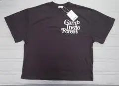Camp In the Forest Tシャツ 黒