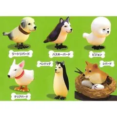 イヌトリ 巣と卵付き ミニコレクション VOL.1 全6種セット カプセルトイ