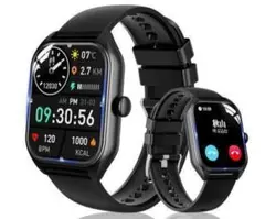 スマートウォッチ✿Bluetooth通話機能 音楽再生 活動量計 防水②