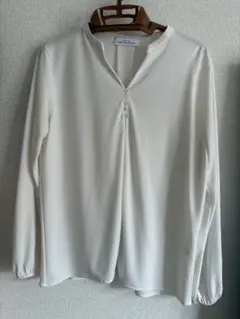 GREEN LABEL RELAXING 長袖シャツ ホワイト