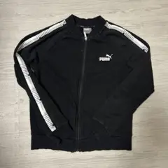 PUMA ブラック ジップアップジャケット L