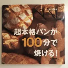 超本格パンが100分で焼ける!