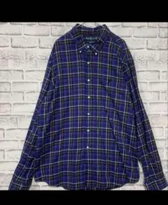 Ralph Lauren チェック柄シャツ XXL