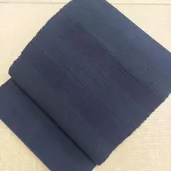 正絹 横段 紬 八寸名古屋帯