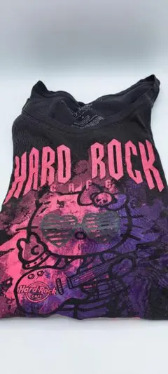 8/15即売のみ777円HARD ROCK CAFE ハローキティT シャツM