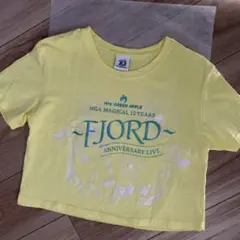ミセス フィヨルド Tシャツ クロップド イエロー