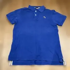 Abercrombie & Fitch ポロシャツ Mサイズ ブルー