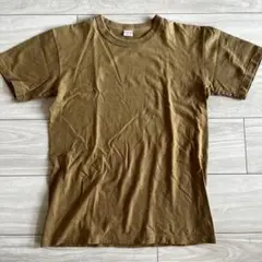 ENTRY SG. コットンTシャツ S 34-36 オリーブグリーン