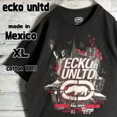 【メキシコ製】ecko unltd　エコーアンリミテッド Tシャツ XL　黒