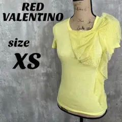 【RED VALENTINO】 レッド ヴァレンティノ レース リボン Tシャツ