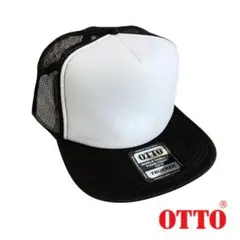 OTTO トラッカーハット ホワイト/ブラック
