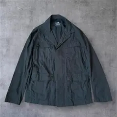 ナノユニバース　M65タイプ　ミリタリージャケット　ブラック　コットン　L