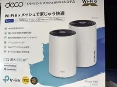 ２台★TP-Link メッシュ Wif6 ルーターAX3600 Deco X68