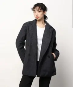 【今月処分予定】ミドルレングスジャケットコート