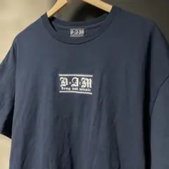 Drug and musicドラッグアンドミュージック Tシャツ ネイビー XL