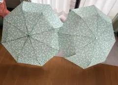 クリニーク　晴雨兼用折りたたみ傘　２本